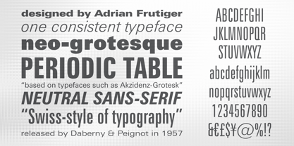 Zurich Font Poster 3